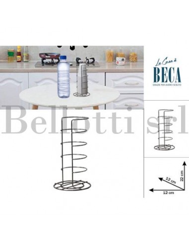 Portabicchieri singolo cromato - Bellotti