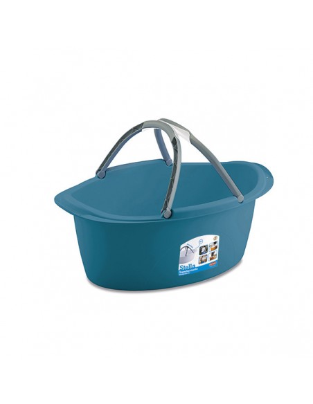 Superbacinella Stella ovale con manici - Stefanplast