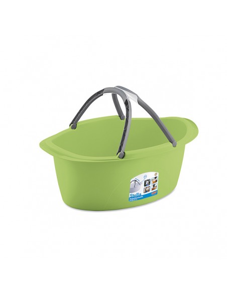 Superbacinella Stella ovale con manici - Stefanplast