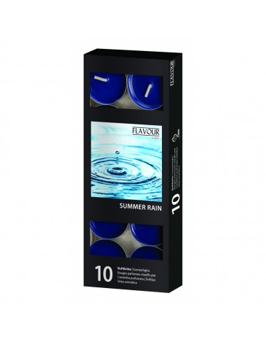 Confezione 10 tealights blue sea - Orema