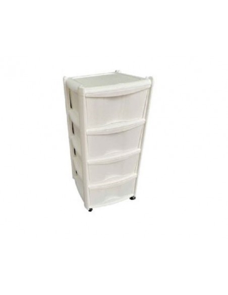Cassettiera vulcano 4 cassetti con ruote - Duplast