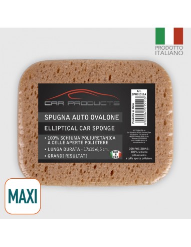 Spugna Auto Ovalone 15x17x6,5CM -...