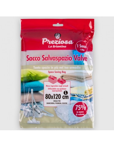 Sacco salvaspazio Valve 80x120 - Briantina