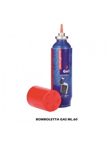 Bombola gas 60 ml per accendini