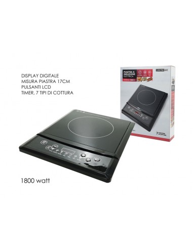 Piastra ad induzione elettrica 1800w...