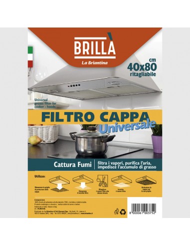 Filtro per Cappa 40x80 - Briantina