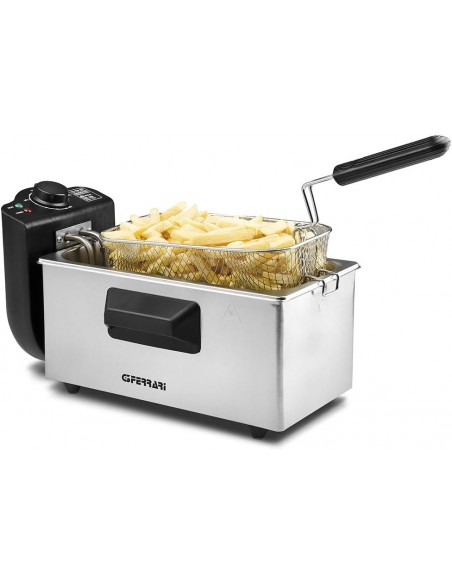 Friggitrice Pastella 2000W smontabile inox G10203 - G3 Ferrari