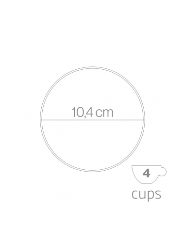 Caffettiera per orzo 'Orzi' tz 4 -...