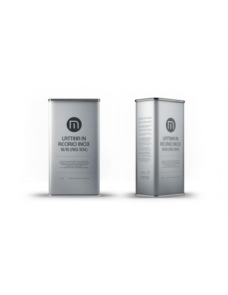 Latta per olio in acciaio inox 18/10 (AISI 304) LT 5 - Minox