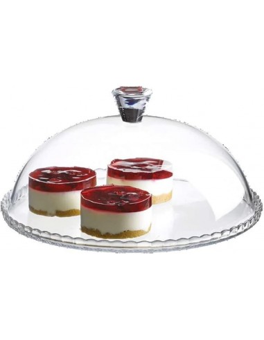 Patisserie piatto con campana in...