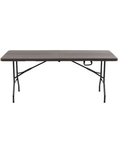 Tavolo pieghevole in Rattan 180x75x74...