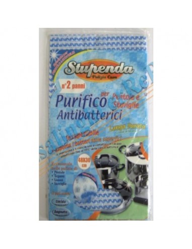 Panno Purifico Antibatterico Pentole e Stoviglie - Briantina