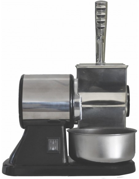 Montini Grattugia Elettrica professionale serie 3000 con rullo in acciaio professionale nero - Montini