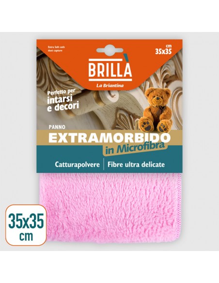Panno Microfibra Extramorbido 35x35 - Briantina